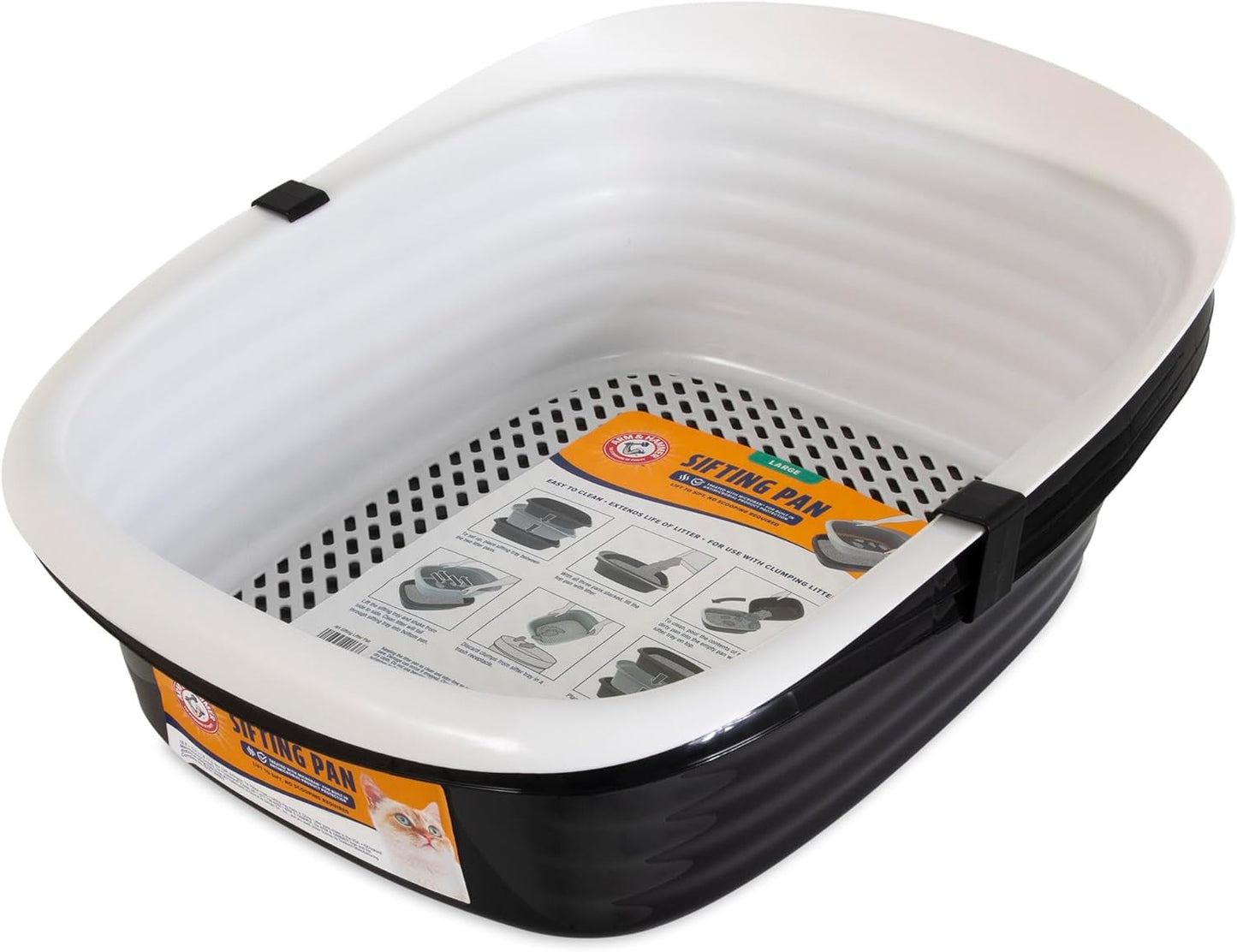 Large Sifting Litter Box Scoop Free