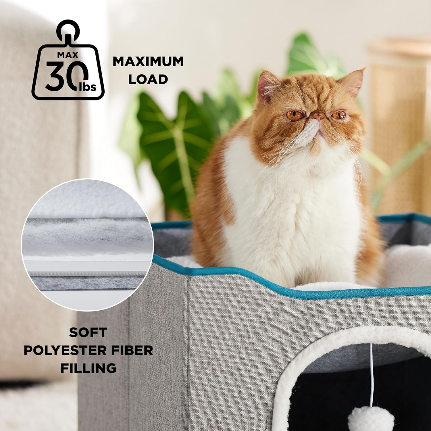 Large Cat Hideout Bed