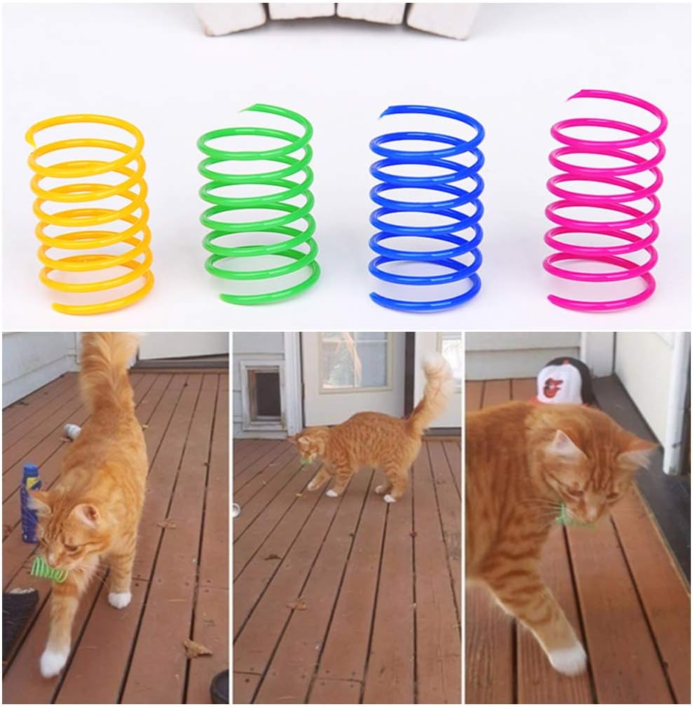 Cat Spiral Spring Toys