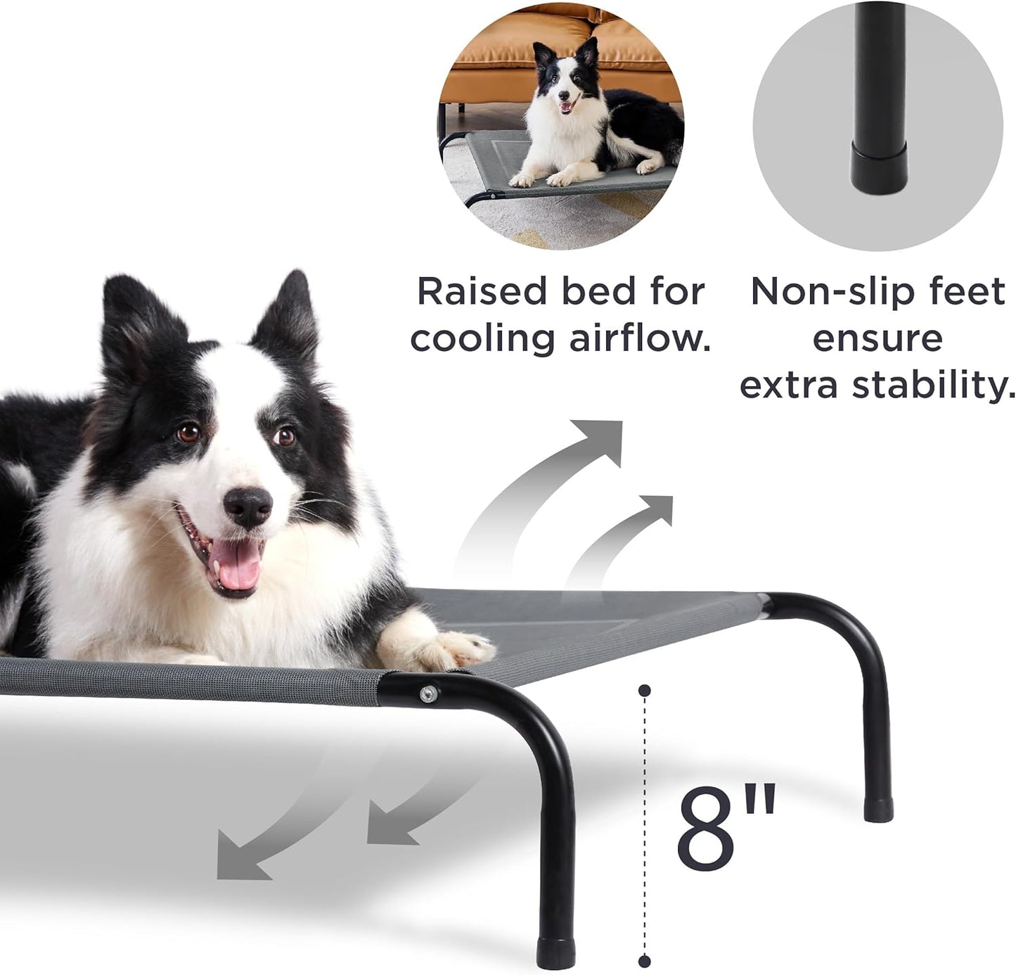 Elevated Cooling Dog Bed