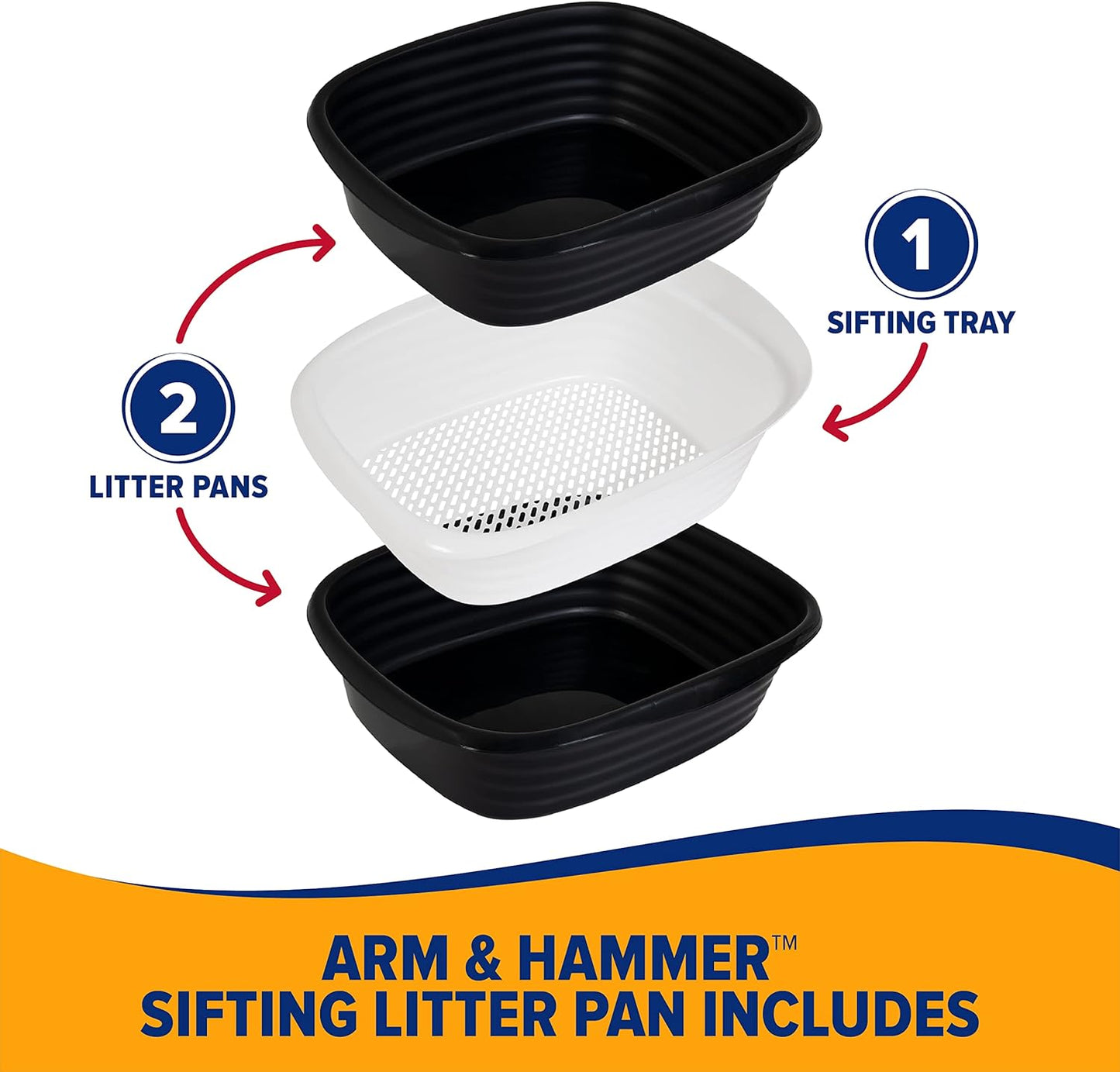 Large Sifting Litter Box Scoop Free