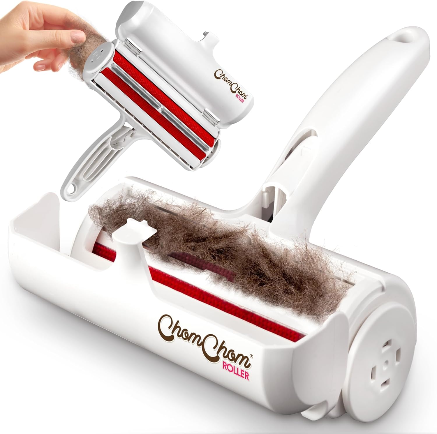 ChomChom Roller: Reusable Pet Hair Remover for Furniture, Clothing & More