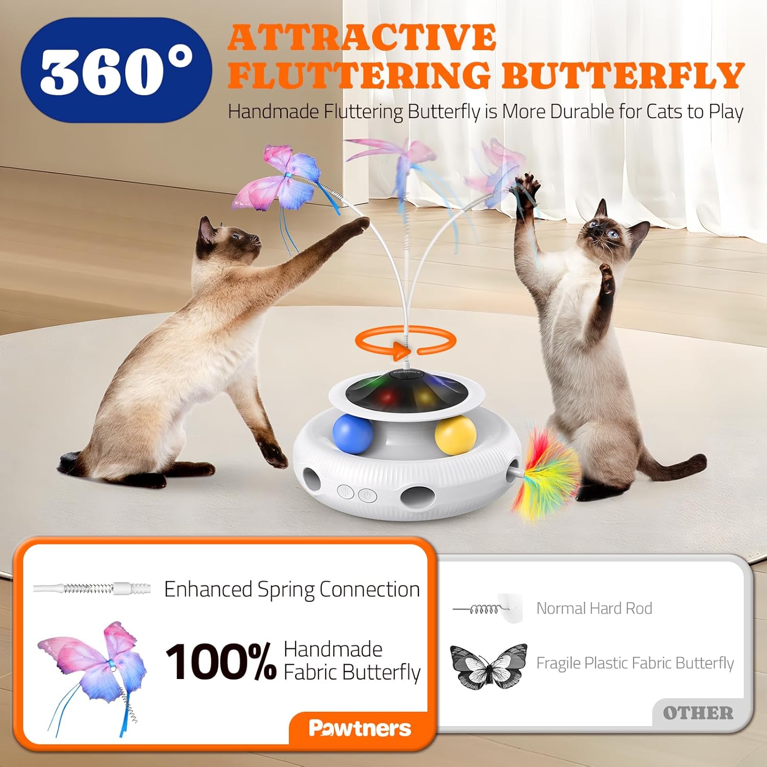 3 in 1 Automatic Cat Toy