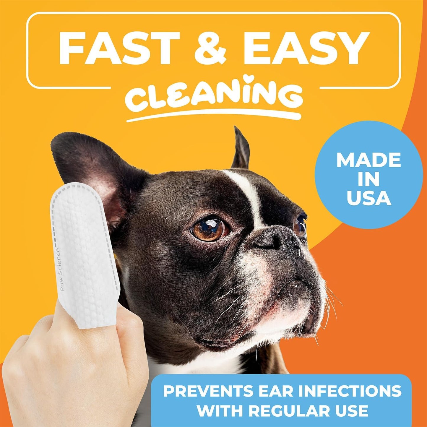 Dog Ear Cleaner Wipes