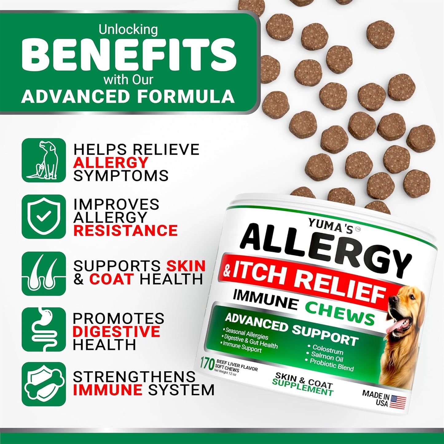 Dog Allergy Relief Chews