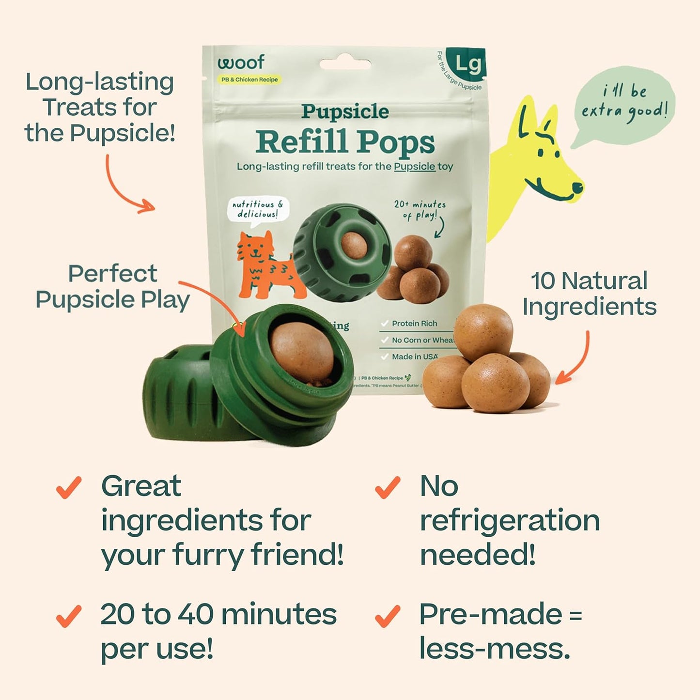 Pupsicle Refill Pops