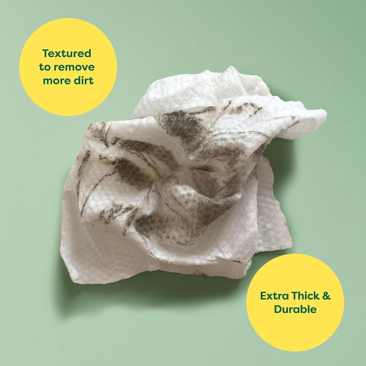 Textured Pet Wipes for Dogs & Cats