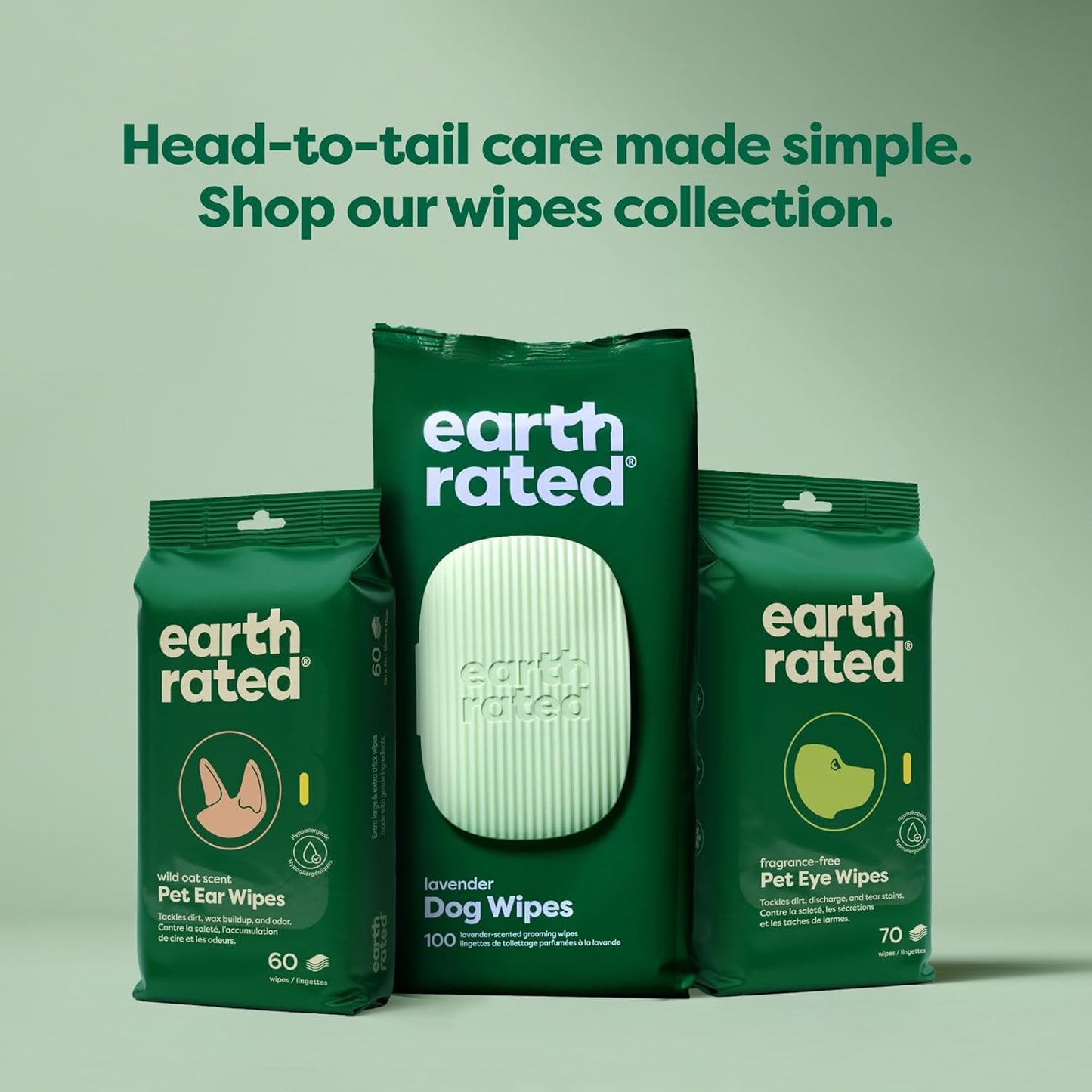 Textured Pet Wipes for Dogs & Cats