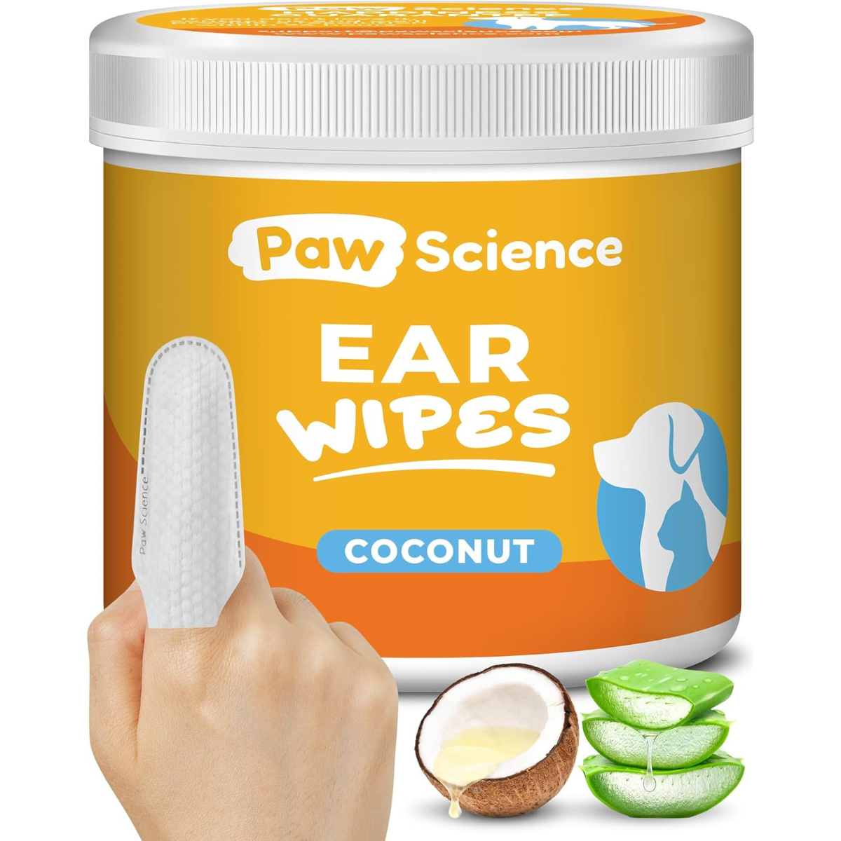 Dog Ear Cleaner Wipes