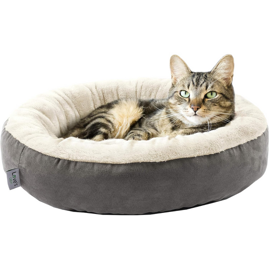 Round Donut Cat Bed