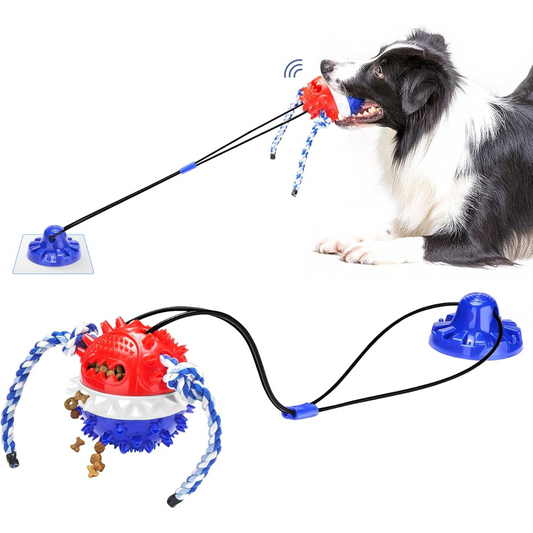 Suction Cup Tug of War Dog Toy