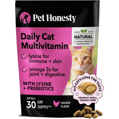 Cat Multivitamin Crunchy & Creamy Chews