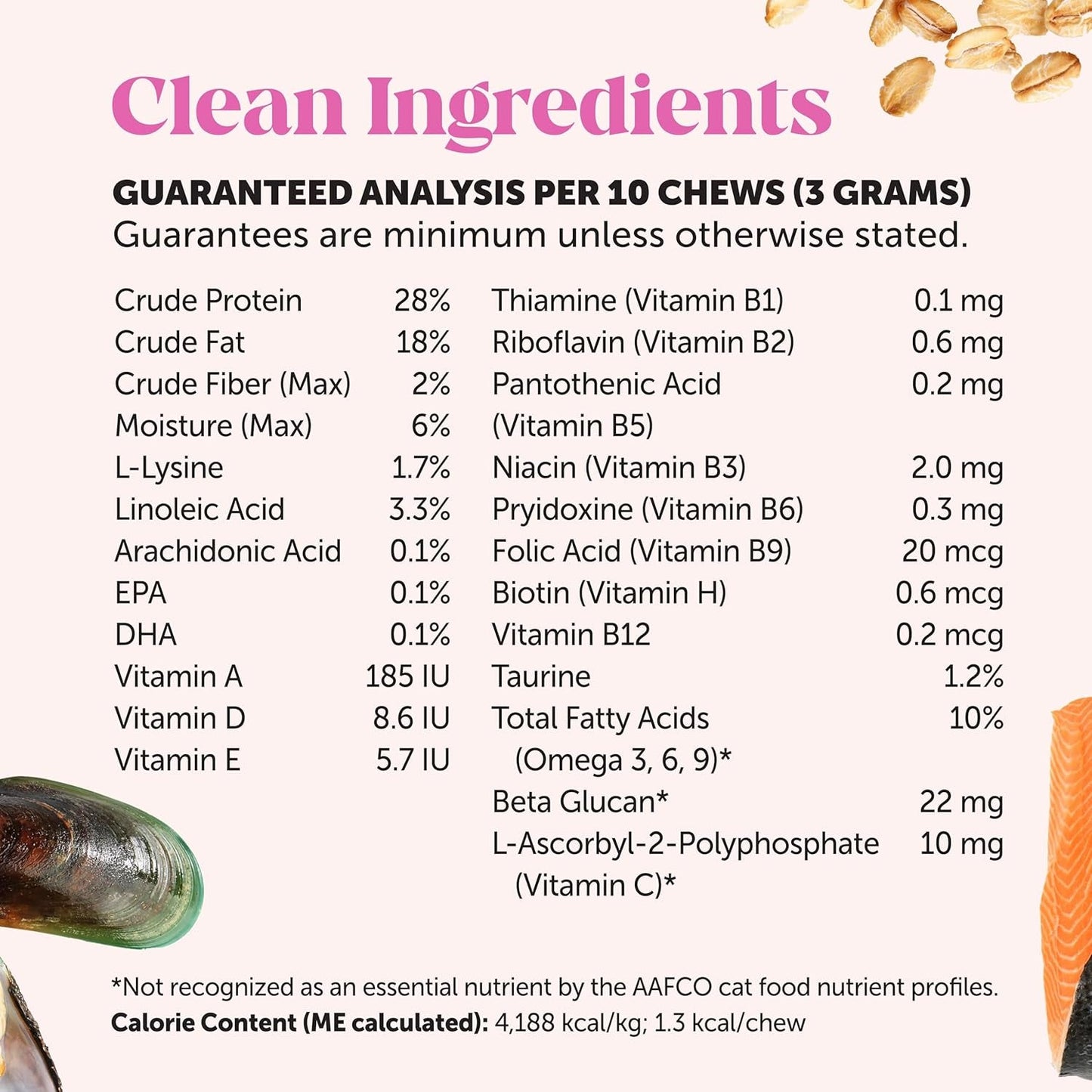 Cat Multivitamin Crunchy & Creamy Chews